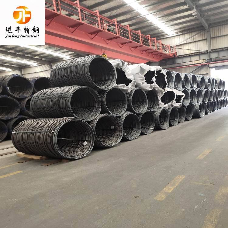 Supply of Alloy Spring Steel 60Si2Mna Cold Heading Wire 60Si2Mna Round Steel Spheroidized Annealing Drawing Processing