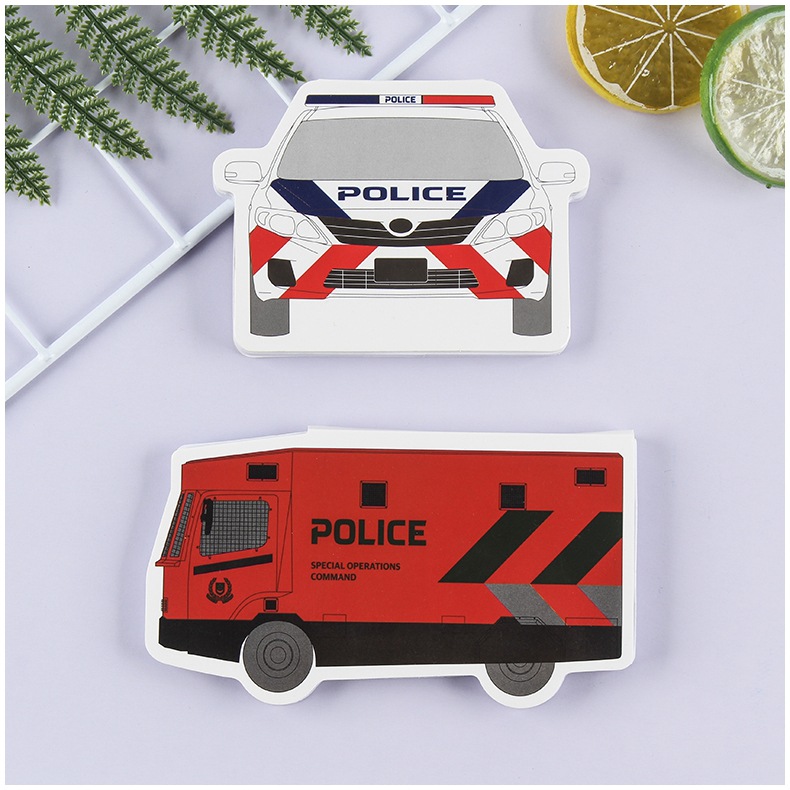 Cartoon Sticky Note Pad Ins Cute Message Student Note Office Business Paper Brick Special-Shaped Sticky Note Combination Customization