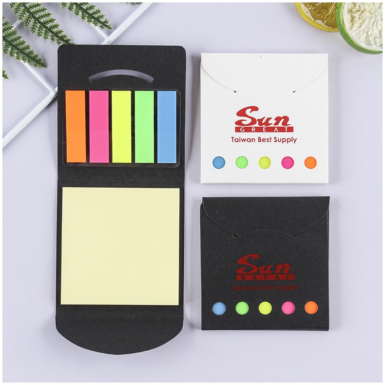 Cartoon Sticky Note Pad Ins Cute Message Student Note Office Business Paper Brick Special-Shaped Sticky Note Combination Customization