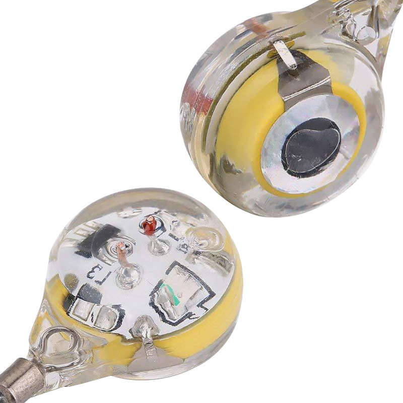 Weihe Sports Button Fish Lure Lamp 2.5Cm2.3G Led Underwater Fish Collection Lamp Luminous Lamp Luya Bait Lamp