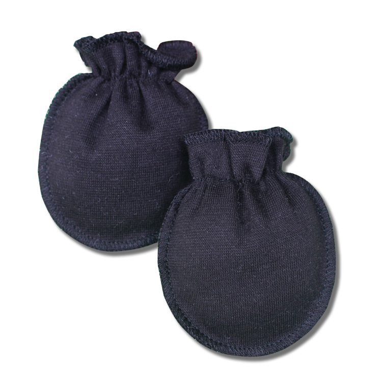European and American Spring, Autumn and Winter Infant Anti-scratch Gloves Newborn Baby Cotton Gloves Protective Small Gloves