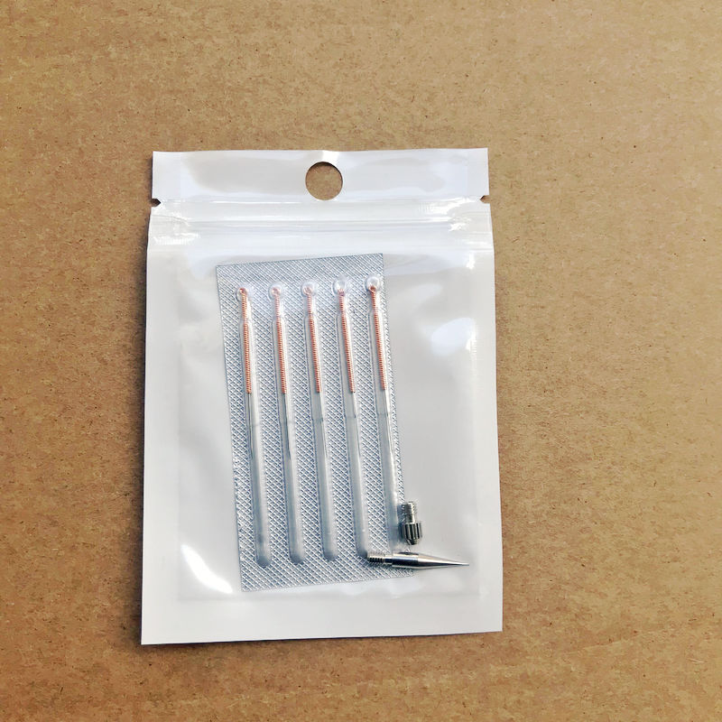 Factory Direct small white mole removal pen needle accessories spot removal pen freckle removal pen beauty instrument needle fine needle thick needle