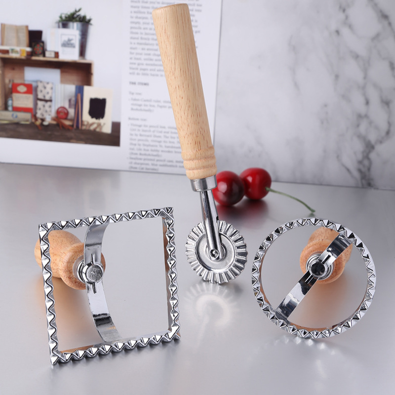 Zinc Alloy Edge Cookie Mold Dessert Cake Dumpling Skin Cake Mold Cake Cutter Baking Utensils