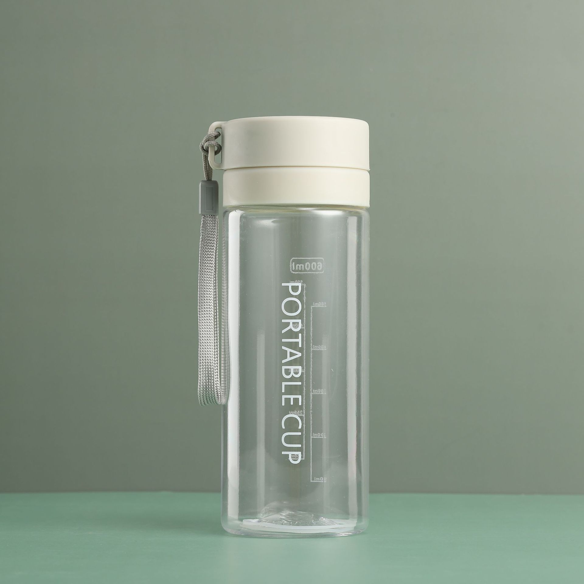 New Portable Plastic Cup Household Plastic Tea Cup Large Capacity Plastic Kettle Outdoor Sports Water Cup