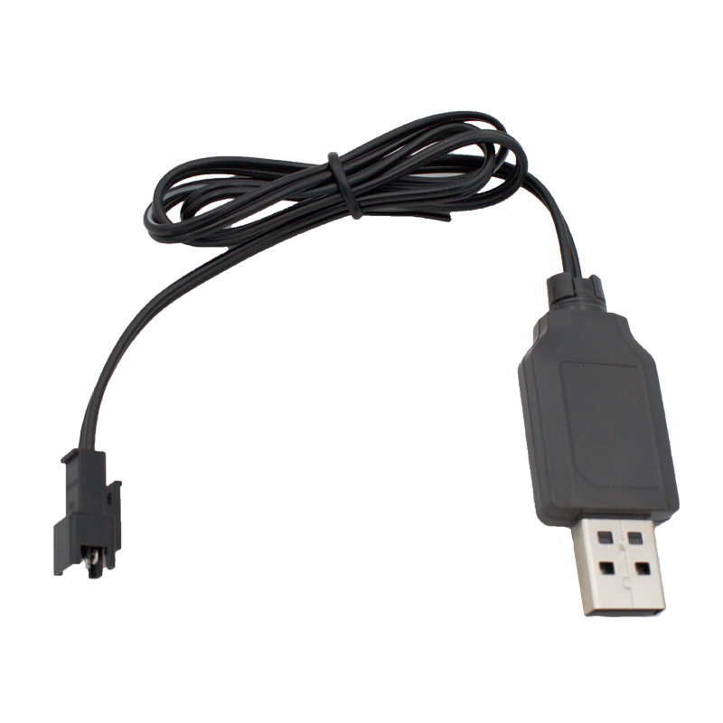 USB Charging Cable 3.6V4.8V6V7.2V9.6V Remote Control Car Electric Toy Transforming Robot USB Charger