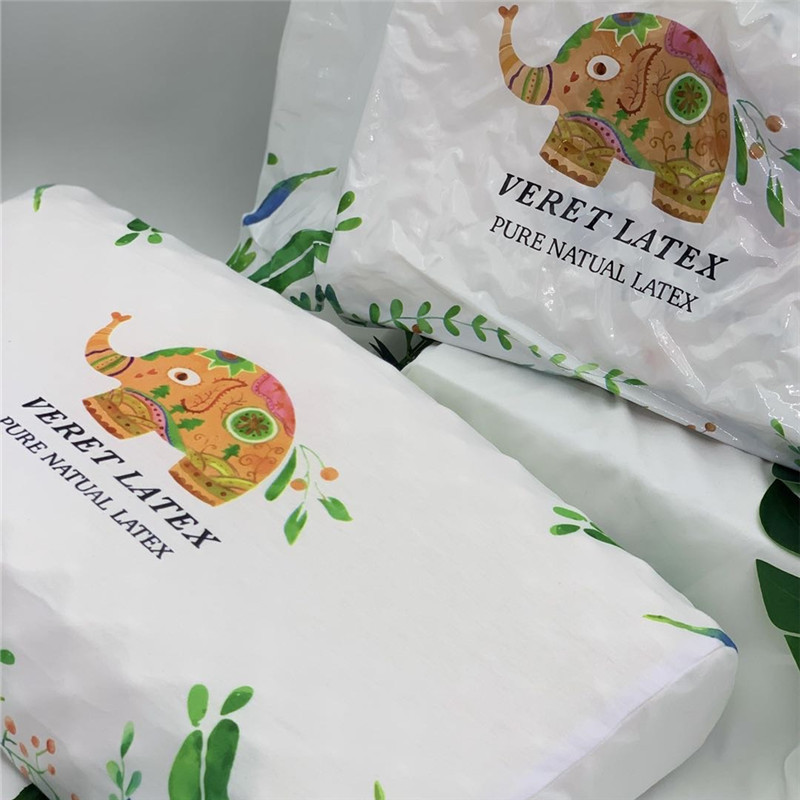 Thai Verite Latex Pillow Adult Neck Pillow Elephant Single Pillow Anti-Mite Natural Latex Cervical Spine Pillow