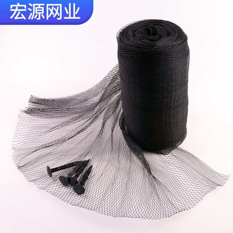 Black 30g swimming pool anti-leaf net, pond anti-bird net Amazon hot 4.5*6 meters