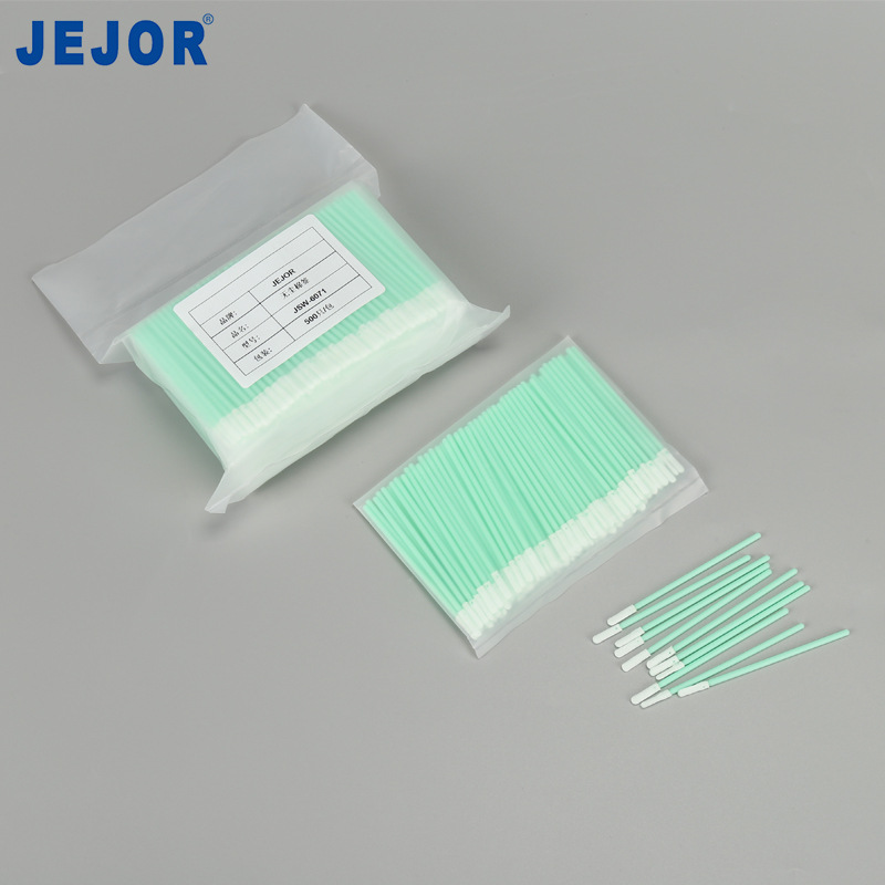 Dust-Free Purification Cotton Swab Cloth Head Round Head Protective Gap Dust Removal Cleaning Anti-Static Rod Wiping Stick Spot Circuit Board