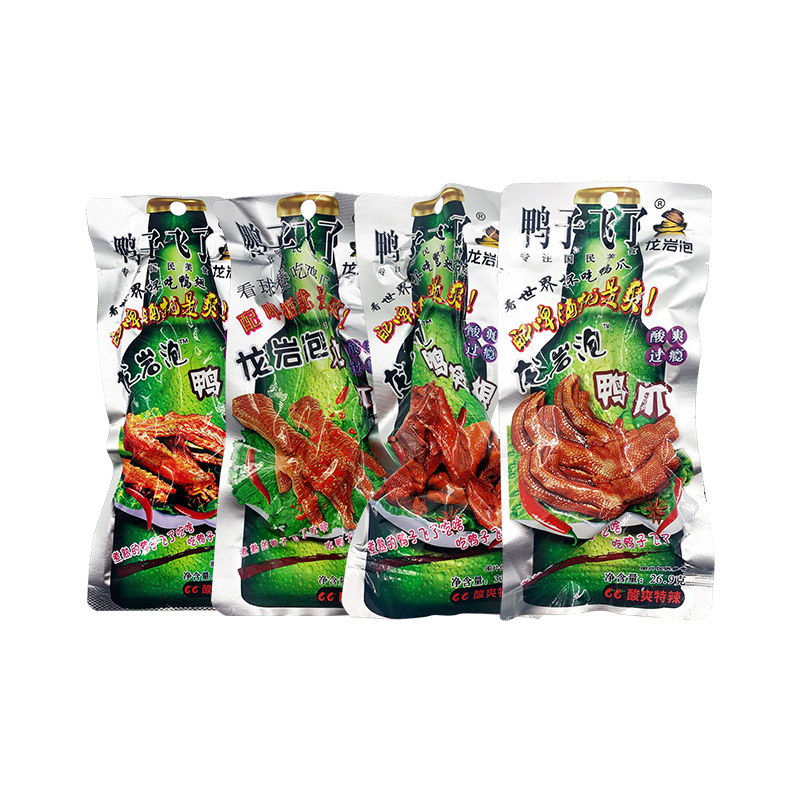 Duck Flying Dragon Rock duck claw duck feet Dragon Rock duck wings bubble duck wings braised duck meat spicy snacks