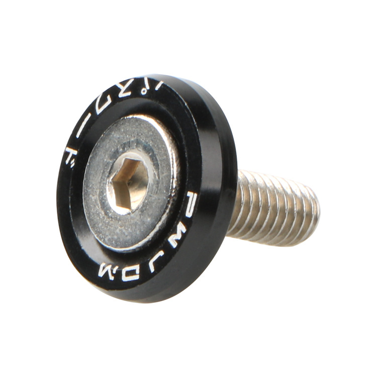 Car modification gasket screw license plate frame screw decorative gasket JDM car modification M6 gasket screw