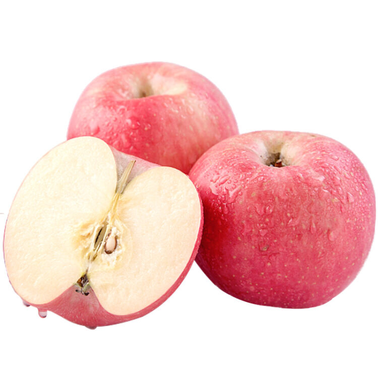 Сорт яблок Фудзи из Шэньси с сердцем из сахарной ваты, свежие сезонные фрукты для беременных, оптовая продажа ящиками