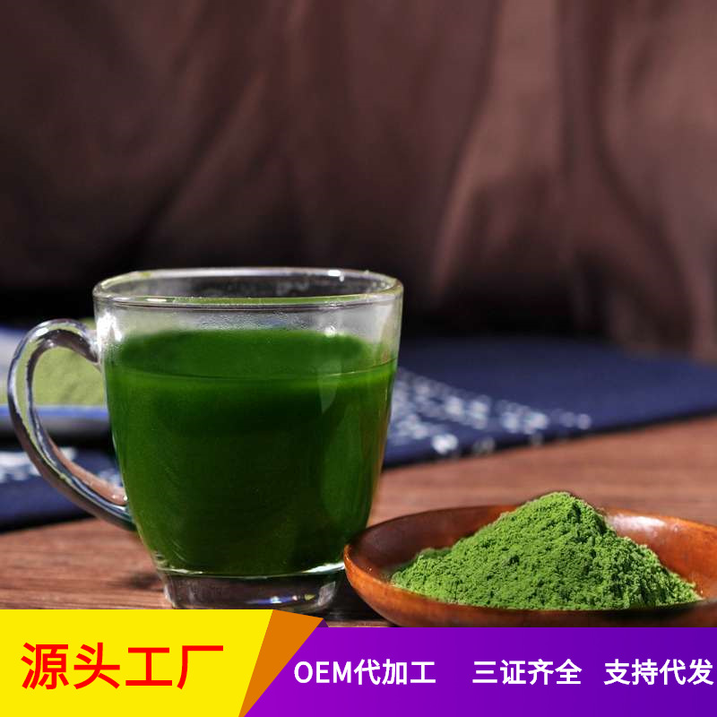 Порошок зеленого сока ячменя Ruoye, порошок из ячменных ростков, порошок из трав ячменя, 500г минимальная партия