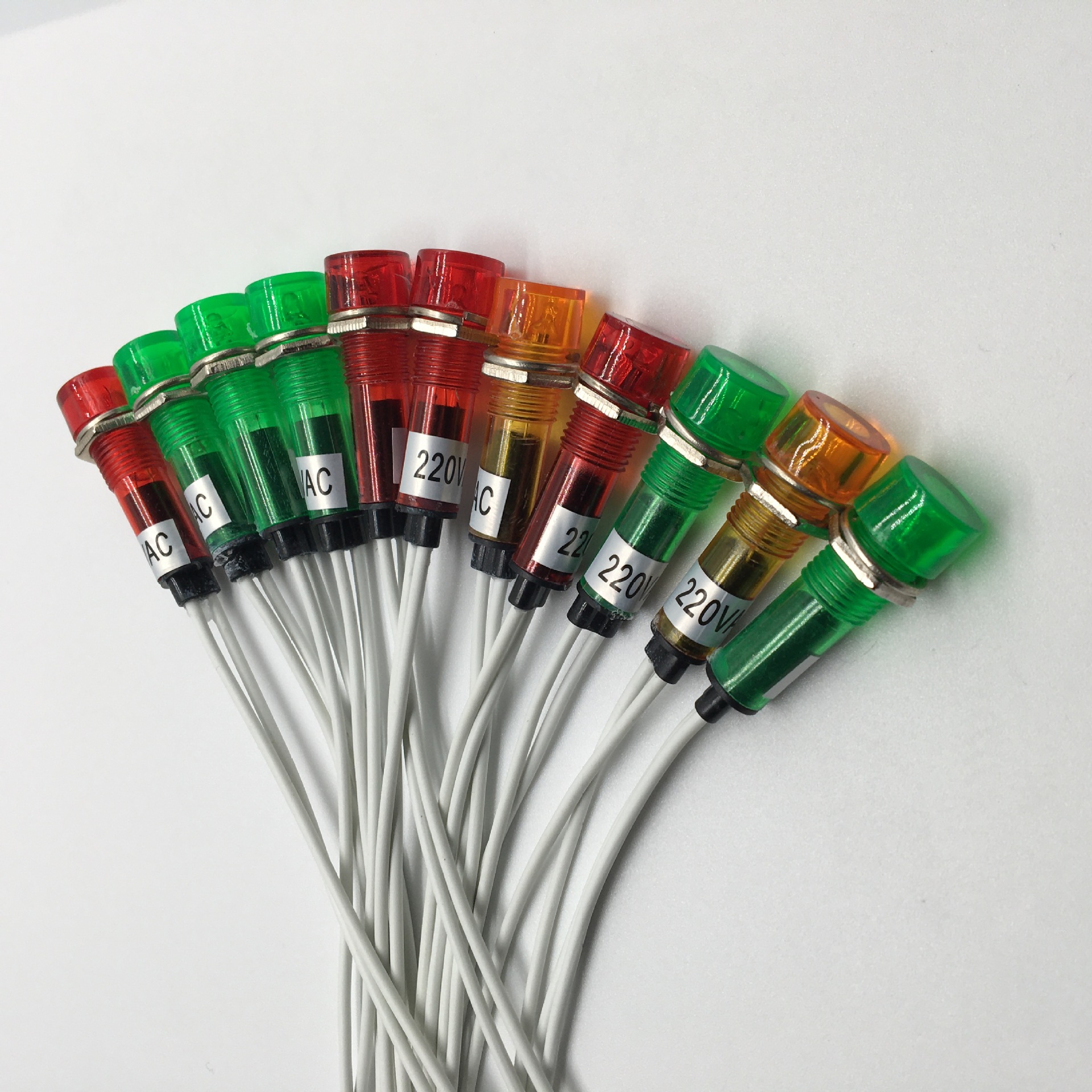 XD10-3 signal indicator light 10mm power signal light with line power equipment signal light LFD indicator light