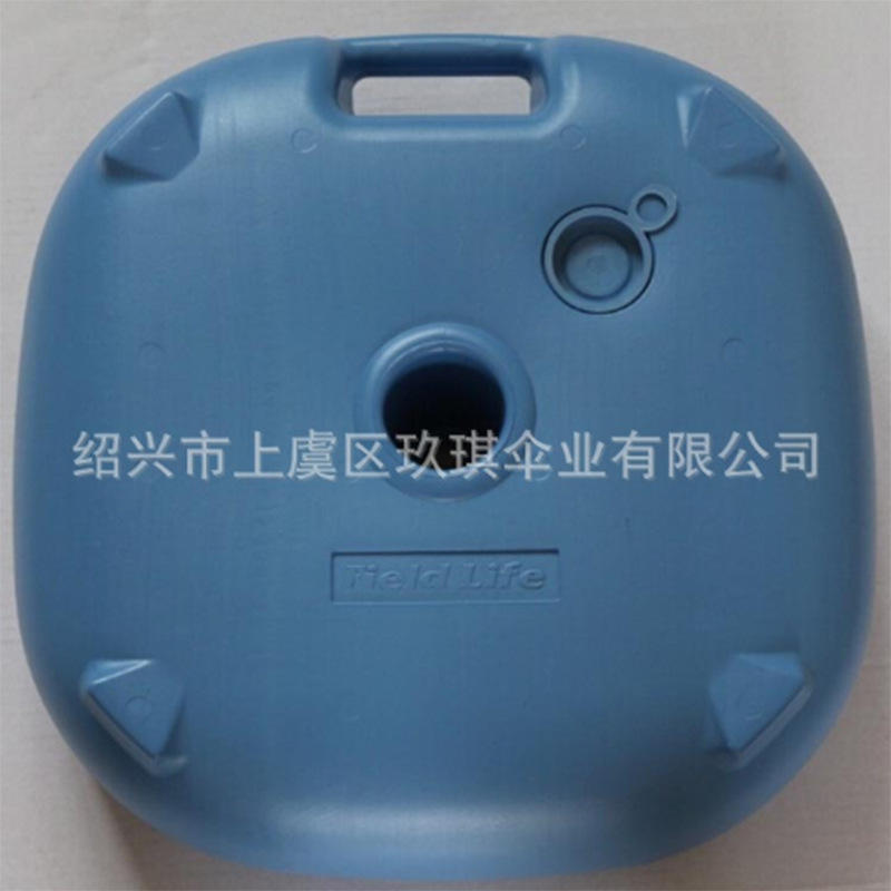 Outdoor Beach Umbrella Base Water-Filled Base Sand-Filled Base with Straight Handle Banana Umbrella Sun Umbrella Base Windproof