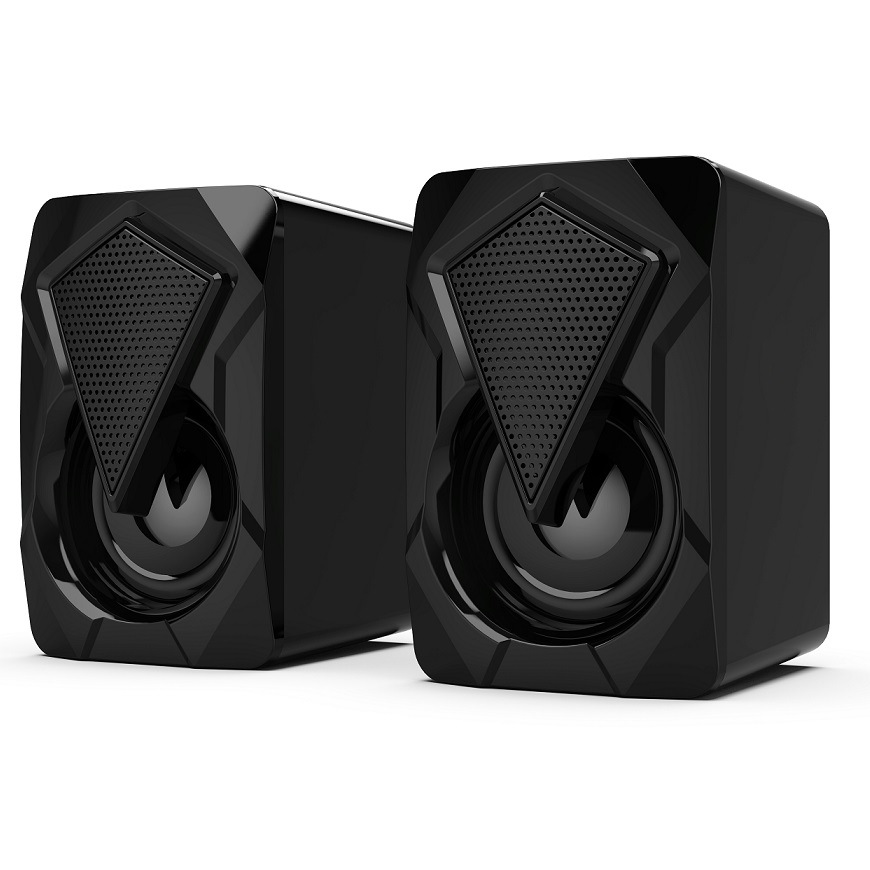 X2 Multimedia Desktop Computer Audio Home Desktop Mini RGB Colorful USB Speaker Wired Heavy Subwoofer