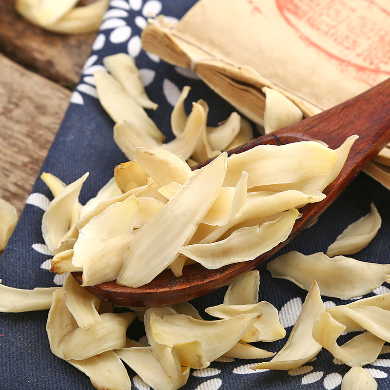 Free Shipping Wholesale Lanzhou Sulfur-Free Dried Lily Hunan New Goods Special Grade Dragon Tooth Lily Dry Goods 500g Bulk Delivery