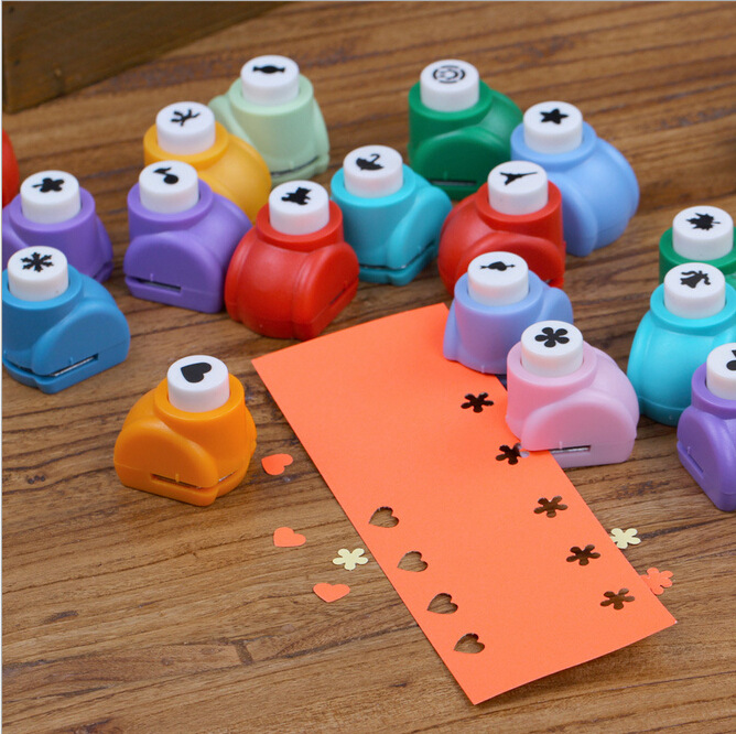 Children's Educational Toys Small Embossing Tool DIY Kidsren's Manual Flower Embossing Tool Accessories Labor-Saving Stationery Five-Pointed Star