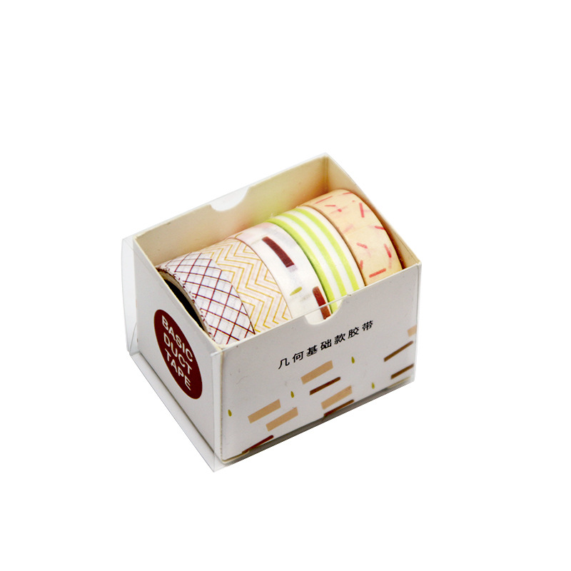 Wheat Youth hand account tape gift set 12 hand account book decoration materials and paper tape stickers wholesale