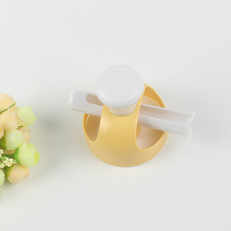 American Style Large Dipping Tongs Donut Mold Plastic Hollow Bread Mold Baking Utensils Printing Cracker Mold