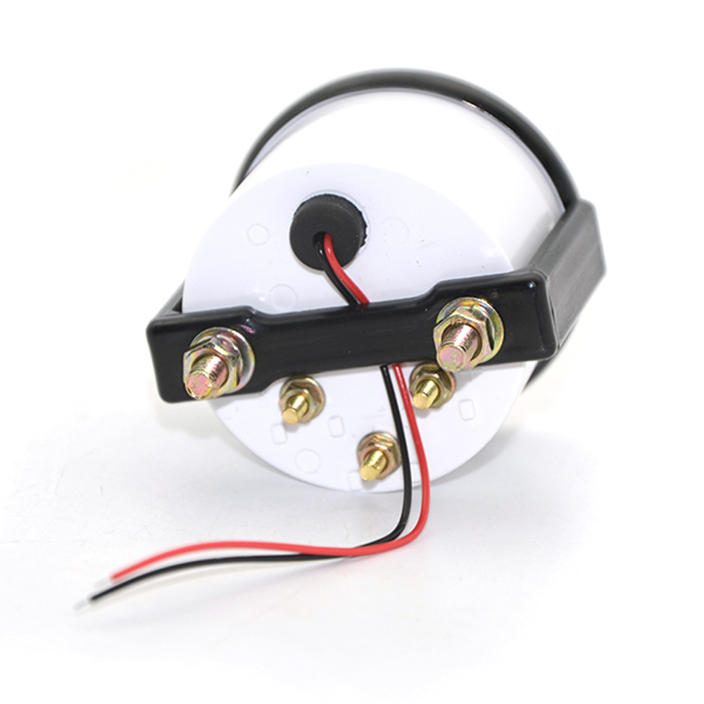 2-inch 52MM black surface pointer oil gauge with oil float car instrument modified car instrument