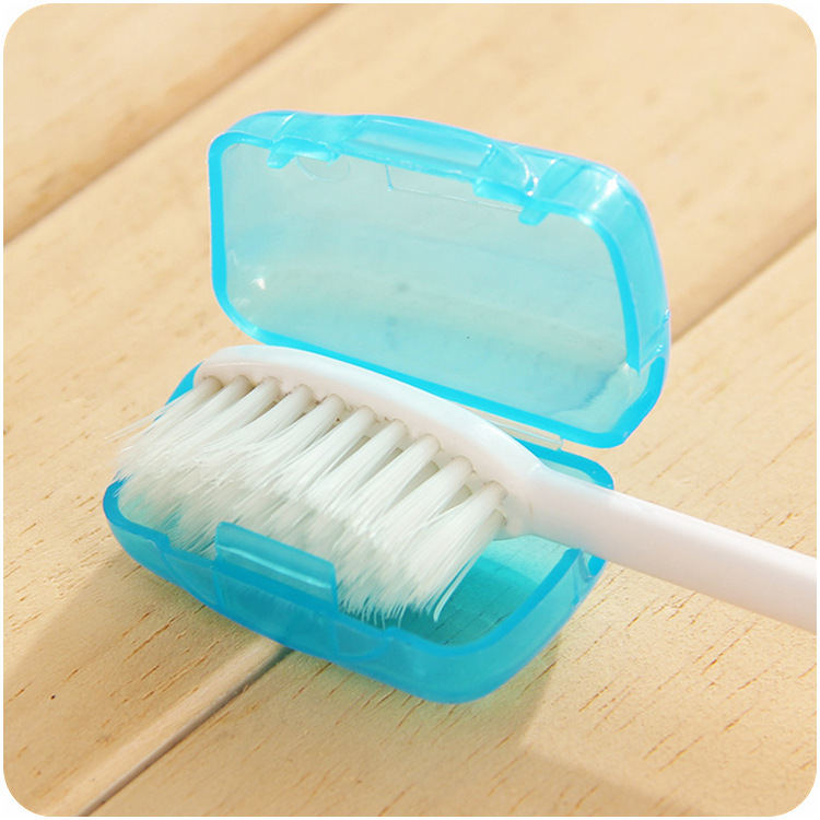 Portable Travel Toothbrush Box Toothbrush Cover Toothware Storage Box Outdoor Toothbrush Head Cover Eco-friendly Toothbrush Head Protective Cover