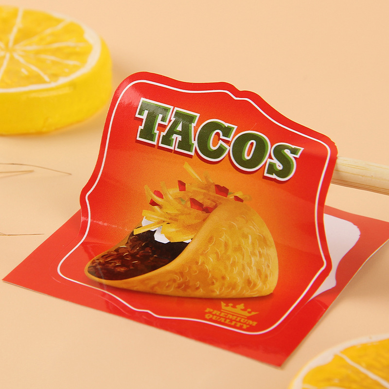 Sealing Label Sticker Self-Adhesive Label Transfer Sticker Logo Crystal Label Sealing Transparent Laser Sticker