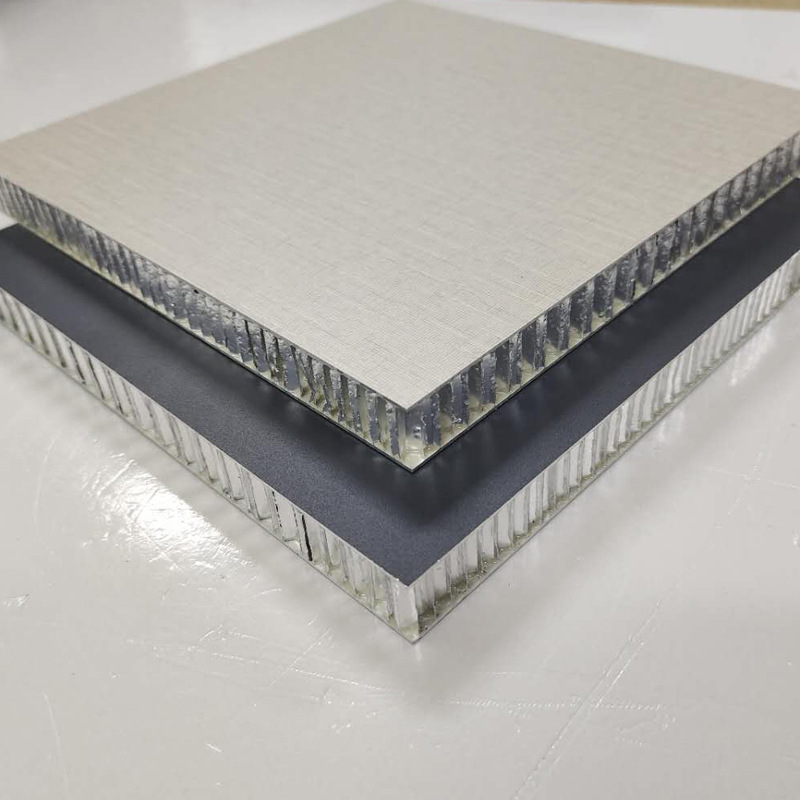 Factory Wholesale Aluminum Honeycomb Panel Laminated High Gloss Furniture Panel Thickened Ceiling Curtain Wall Door Core Filled Honeycomb Aluminum Large Panel