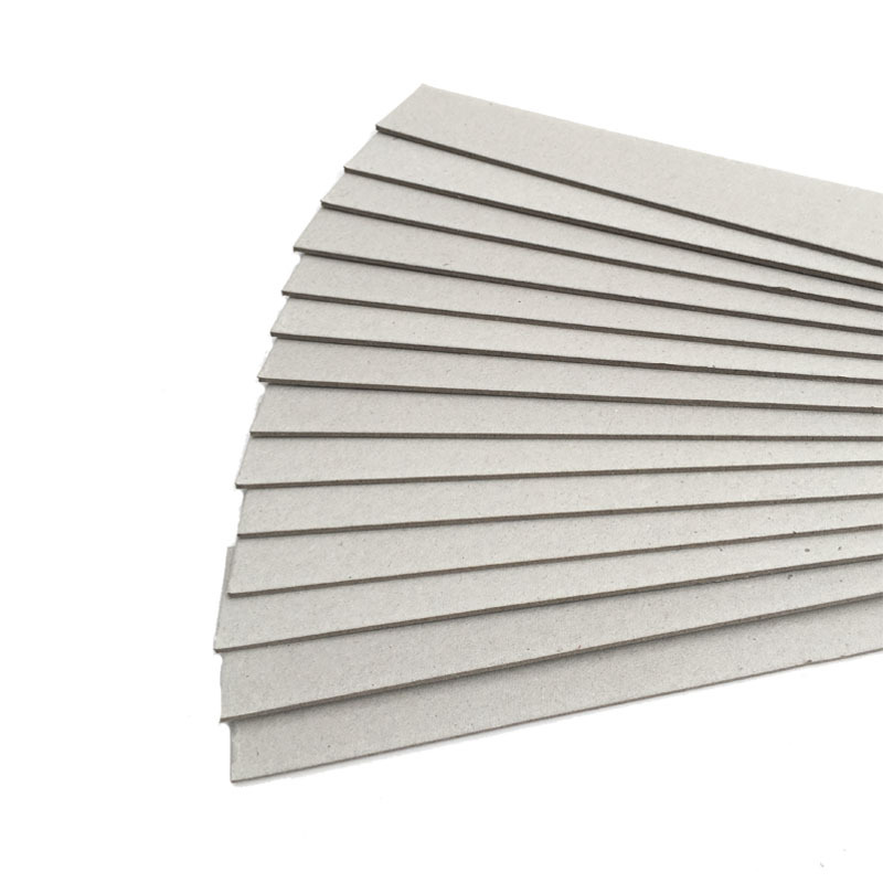 Double gray paper custom wholesale composite gray cardboard clothing T-shirt lined cardboard A4 art drawing packaging cardboard