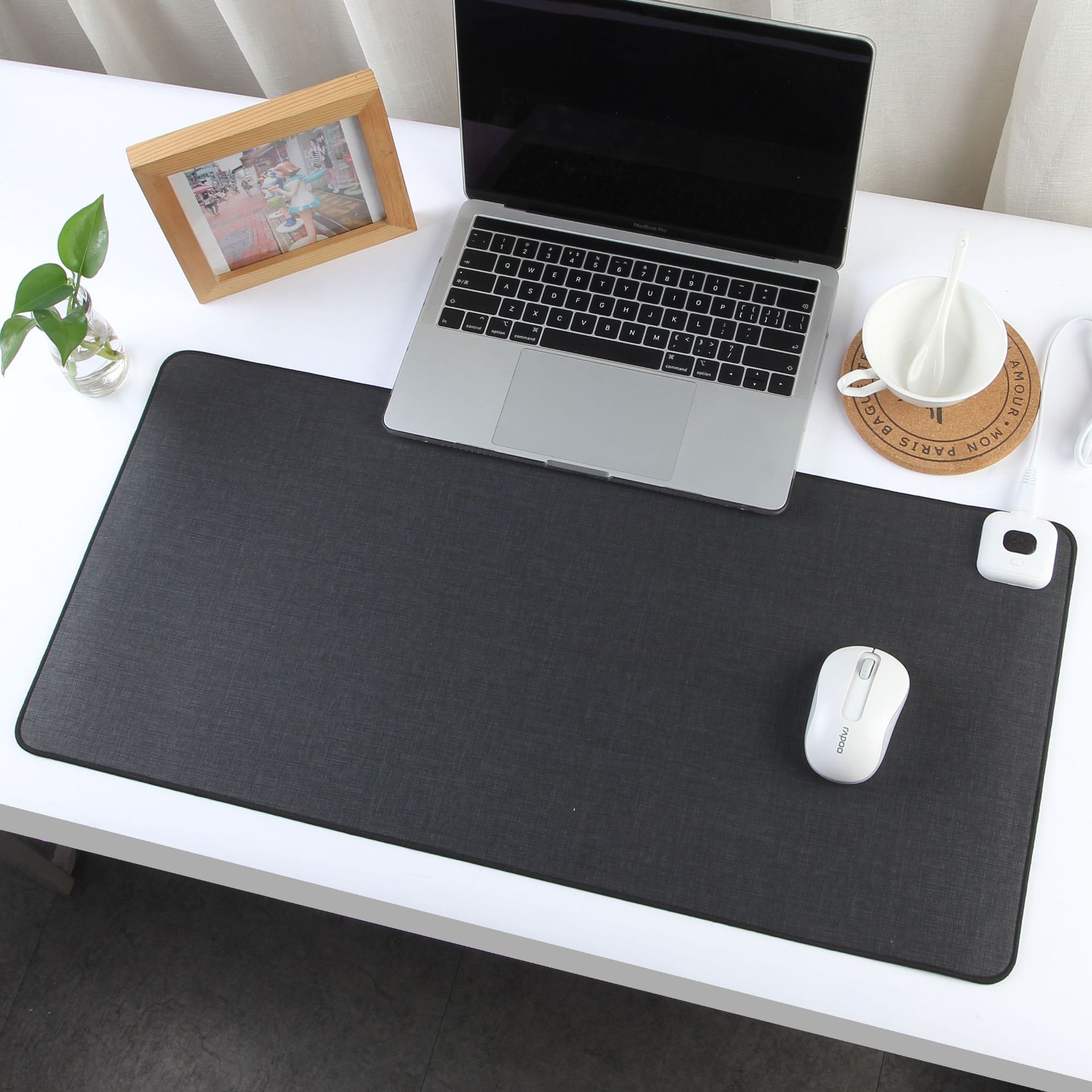 Heating table pad warm table pad office enlarged table pad computer heating mouse pad heating table pad gift wholesale