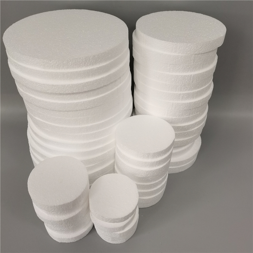 EPS foam source factory foam room sheet piece heating wire cutting white round foam large discount