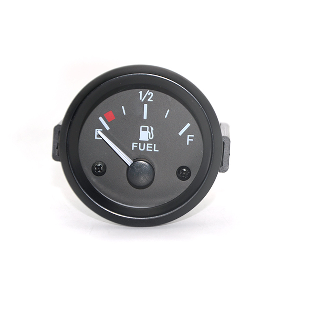 2-inch 52MM black surface pointer oil gauge with oil float car instrument modified car instrument