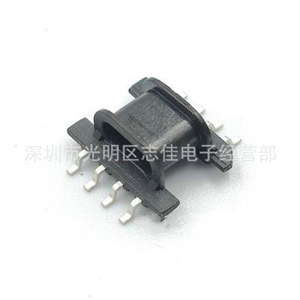 Epc10 Magnetic Core Skeleton Epc10 Smd 4+4 Pins-1008 Transformer Skeleton Magnetic Core Matching