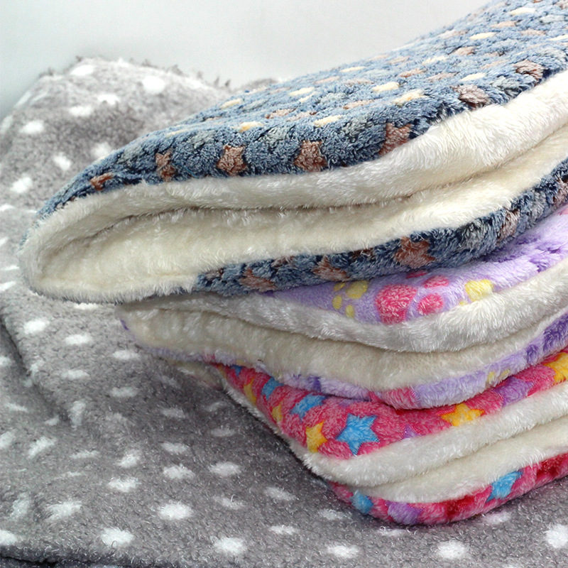 Pet Mat Thickened Winter Warm Cat and Dog Blanket Pet Nest Kennel Cat Kennel Dog Mat Manufacturer Wholesale