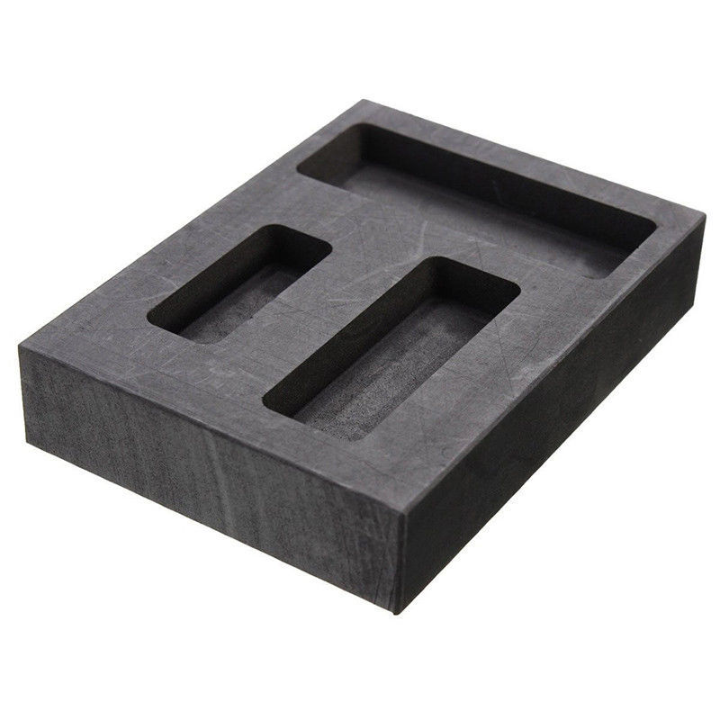 Graphite Oil Tank Graphite Crucible Mold Graphite Molding Gold Silver Ingot Mold Graphite Tank Square Tank Melting Crucible