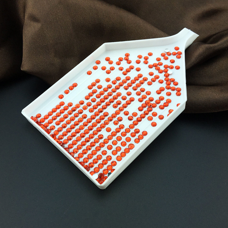 Diamond dot drill opening plate 2.8/2.5cm turn drill plate Square drill round drill dual-purpose drill plate tip plate selling