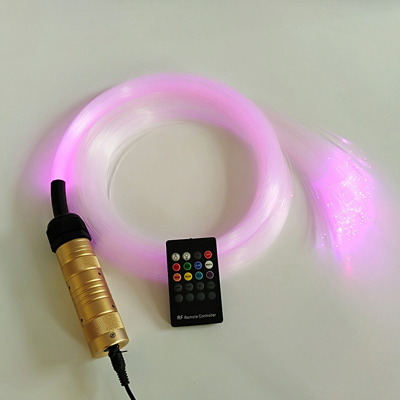 Car Starry Sky Ceiling Mini Led Light Guide Fiber Optic Light Source Ceiling Decoration Starry Sky Fiber Light Source