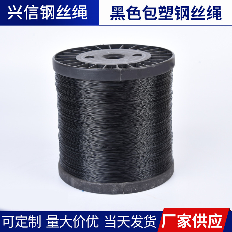 304 Colorful Plastic-Coated Steel Wire Rope Stainless Steel Wire Rope Clothesline Fishing Line Jewelry Line Fishing Gear Steel Wire