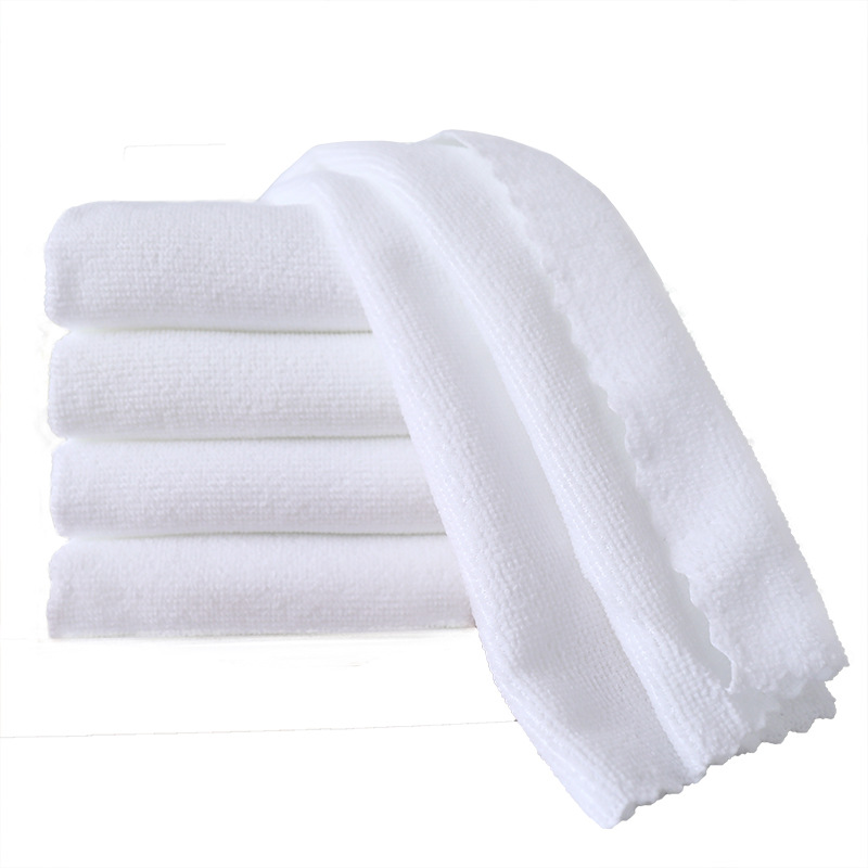Factory wholesale microfiber towel square towel Hotel Hotel foot bath multifunctional disposable cleaning towel