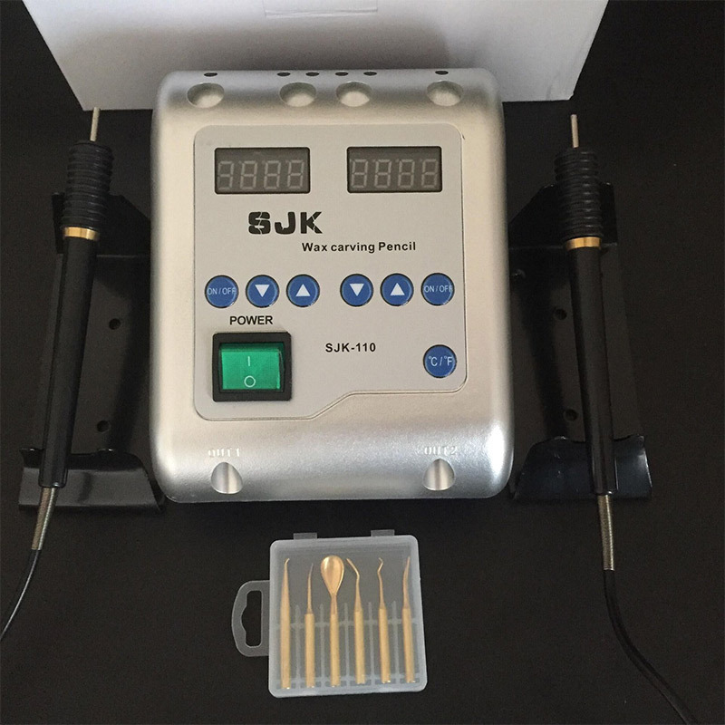 Korean electric wax knife double pen electric wax knife SJK wax engraving instrument factory supply