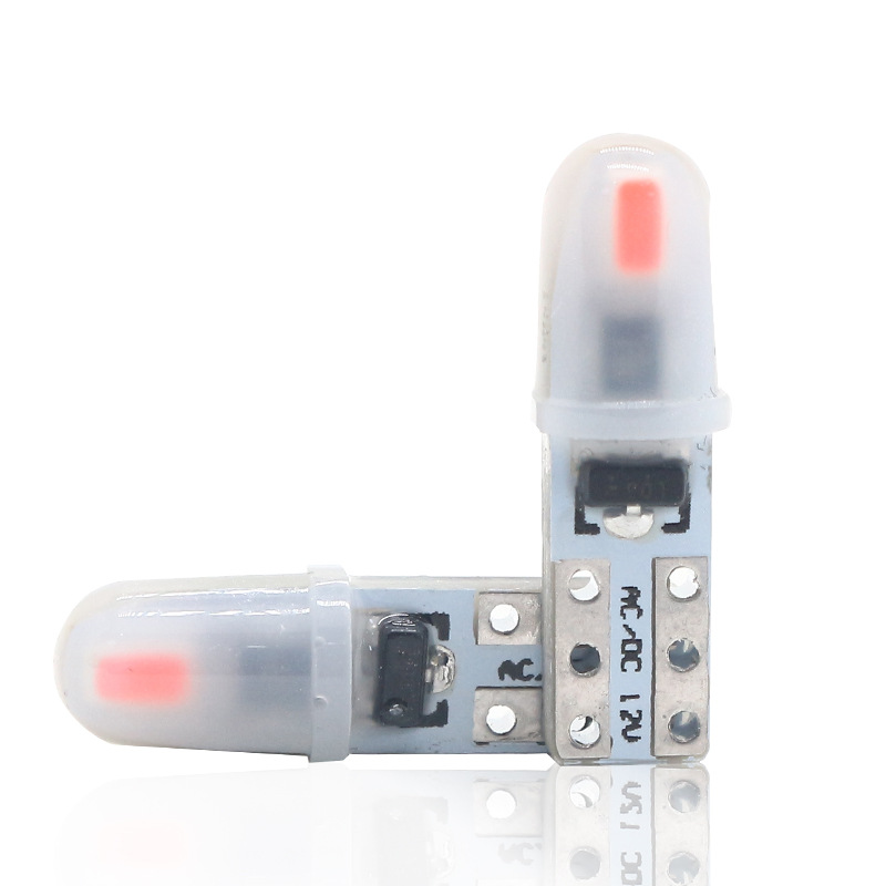 Car Led Instrument Light T5 3014 2Smd Indicator Light T5 Instrument Panel Light 12V Car Interior Atmosphere Light