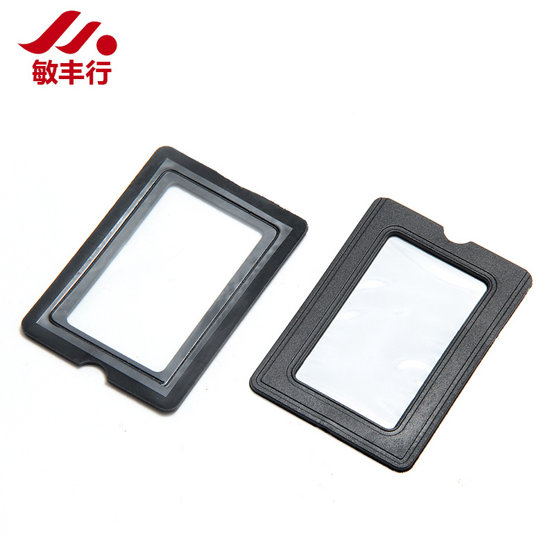 В наличии, рамка для визиток для багажа, прозрачная пленка, съемная рамка для визиток, аксессуары для багажа, ПВХ