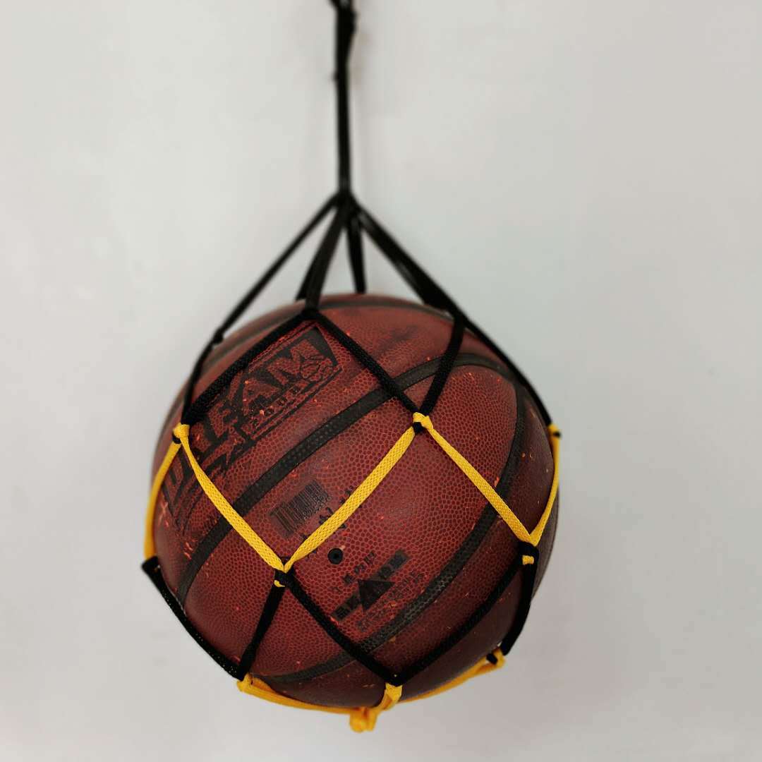 Bold Basketball Net Bag Portable Volleyball Football Basketball Bucket Single Ball Bag Game Basketball Net