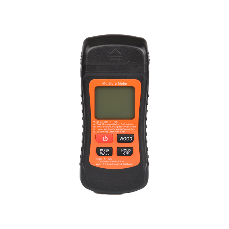 Цифровой влагомер с подсветкой для древесины, бумаги, картона, стен, термометр