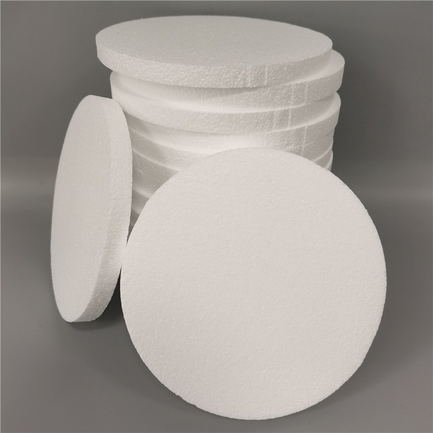 EPS foam source factory foam room sheet piece heating wire cutting white round foam large discount