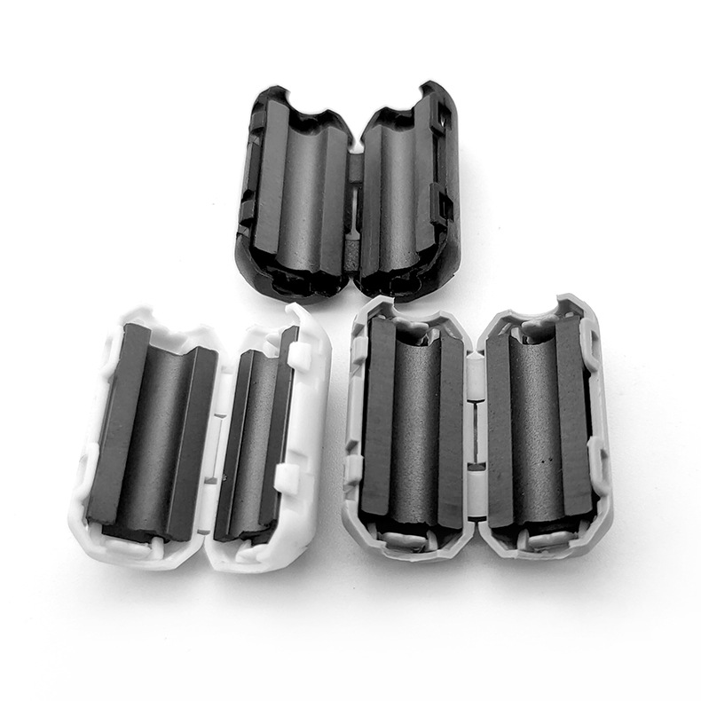 Magnetic ring manufacturers UF-35B snap-on magnetic ring with shell magnetic ring clip-on anti-interference ferrite EMC nickel