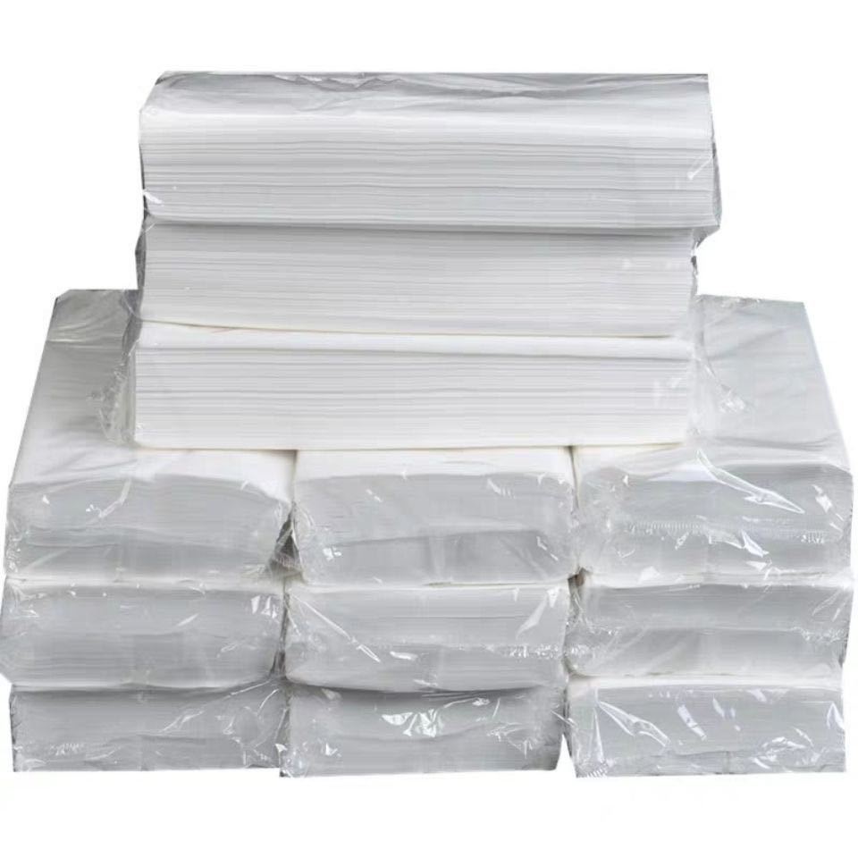 80 smoking Hotel Hotel commonly used paper towel white bag KTV guest room homestay business facial tissue full box affordable