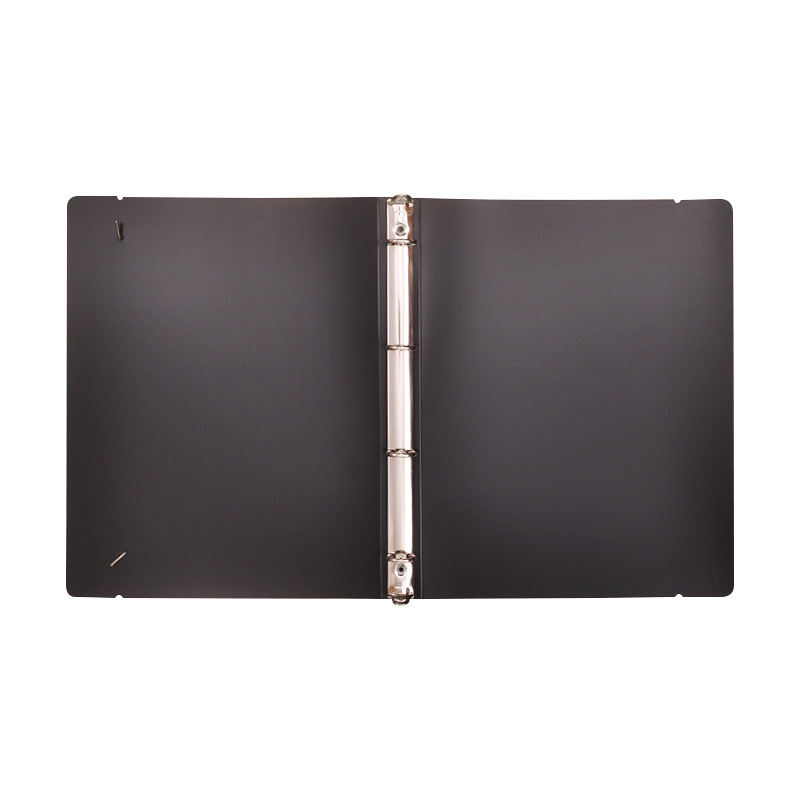 pp frosted twill binder A4 transparent folder B5A5 data punching Folder file folder can be printed logo