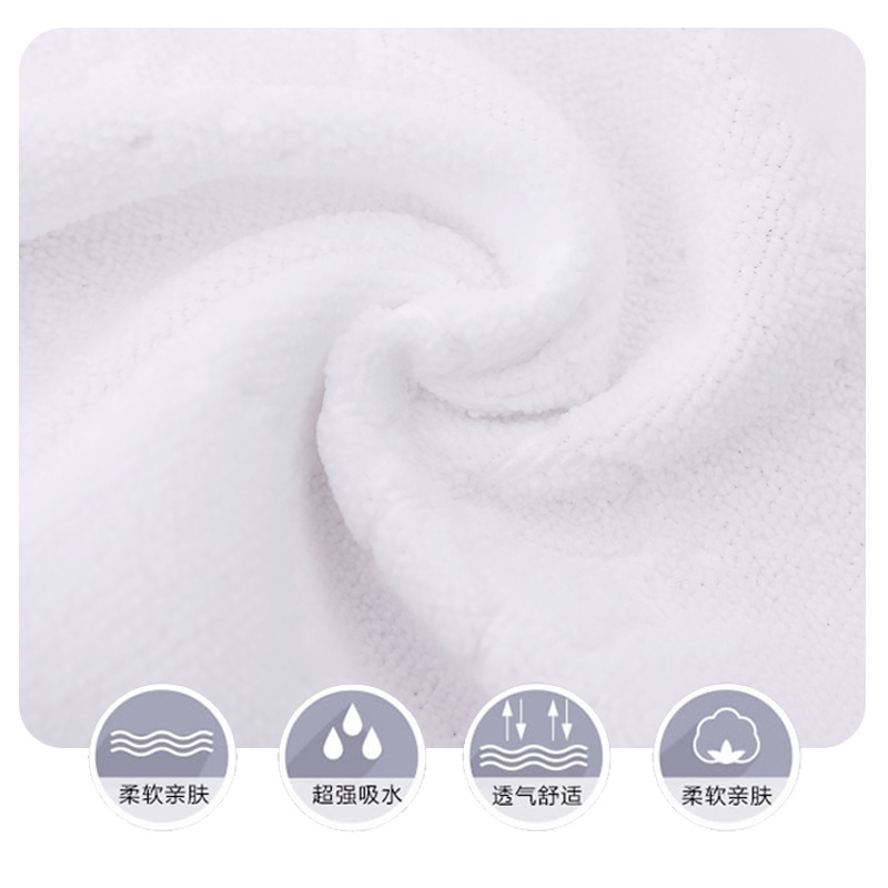 Factory wholesale microfiber towel square towel Hotel Hotel foot bath multifunctional disposable cleaning towel