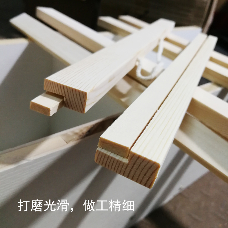 Cutting terms solid wood hanging shaft Rod studio poster wooden scroll hanging calendar clip decorative solid wood hanging painting clip wooden line