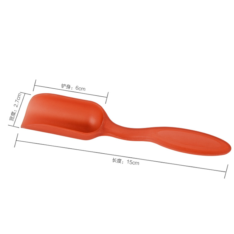Plastic teaspoon plastic teaspoon shovel tea gift [logo] meat shovel
